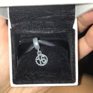 ‘16’ Pandora Charm